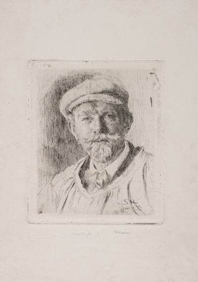 Autoportret autorstwa Peder Severin Krøyer