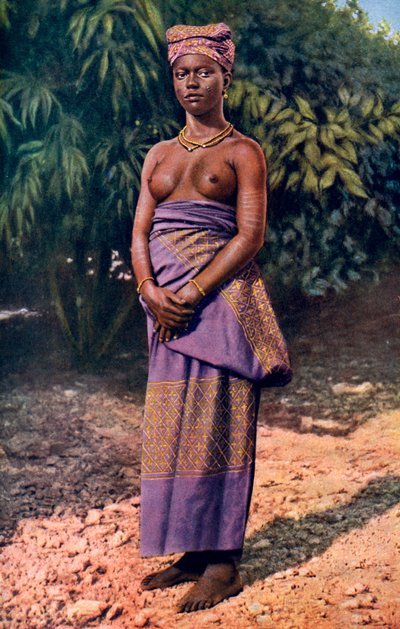 Kobieta z Akry w Ghanie, 1922. autorstwa P. A. McCann