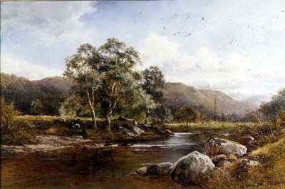 Widok na Abbot Hall, Kendal autorstwa P. Crosthwaite