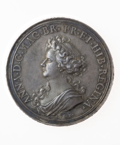 Medal upamiętniający brytyjskie zwycięstwa autorstwa P. H. Muller