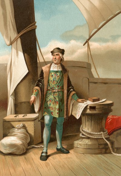 Krzysztof Kolumb autorstwa P. Ros