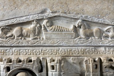 Sarkofag Stylichona (marmur) autorstwa Paleo Christian