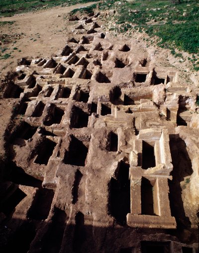 Widok nekropolii paleochrześcijańskiej, IV wiek autorstwa Paleo Christian