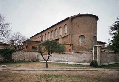 Widok kościoła św Sabiny, ufundowany 422 autorstwa Paleo Christian