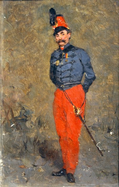 Portret Luigiego Comastri (olej na płótnie) autorstwa Paolo Bedini