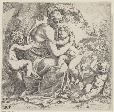 Miłość (Caritas) autorstwa Paolo Farinati