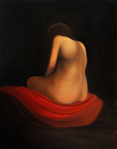 Bez tytułu, 2016 (olej na płycie drewnianej) autorstwa Paolo Perfranceschi