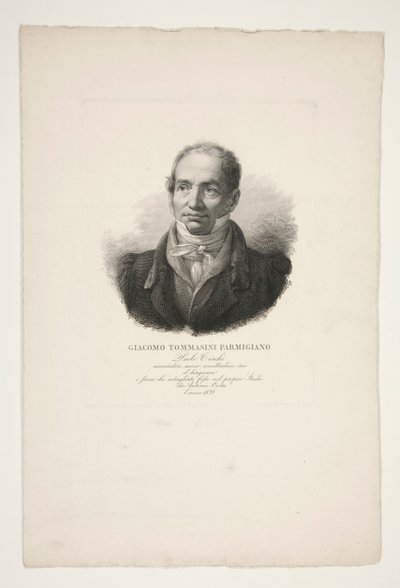 Portret Giacomo Tommasiniego Parmesana autorstwa Paolo Toschi
