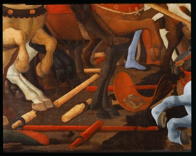 Bitwa pod San Romano, fragment autorstwa Paolo Uccello