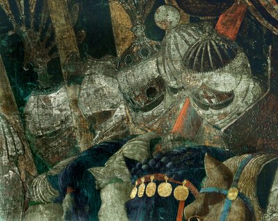 Bitwa pod San Romano między Florencją a Sieną w 1432 roku ... autorstwa Paolo Uccello