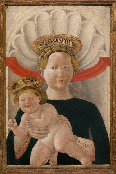 Matka Boska z Dzieciątkiem autorstwa Paolo Uccello