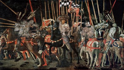 Bitwa pod San Romano ... autorstwa Paolo Uccello
