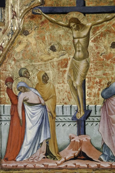 Ukrzyżowanie, szczegół autorstwa Paolo Veneziano
