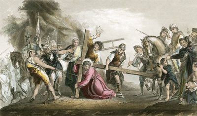 Chrystus niosący krzyż autorstwa Paolo Veronese