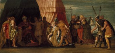 Judyta przyjęta przez Holofernesa autorstwa Paolo Veronese