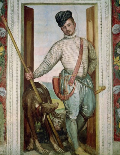 Ан агнуурын хувцастай өөрийн хөрөг зураг, 1562 поли autorstwa Paolo Veronese