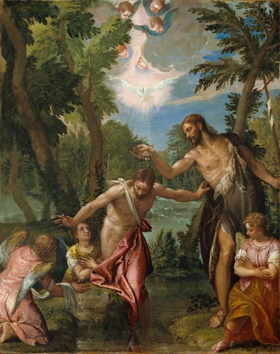 Chrzest Chrystusa autorstwa Paolo Veronese
