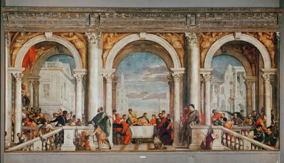Uczta w Domu Lewiego autorstwa Paolo Veronese
