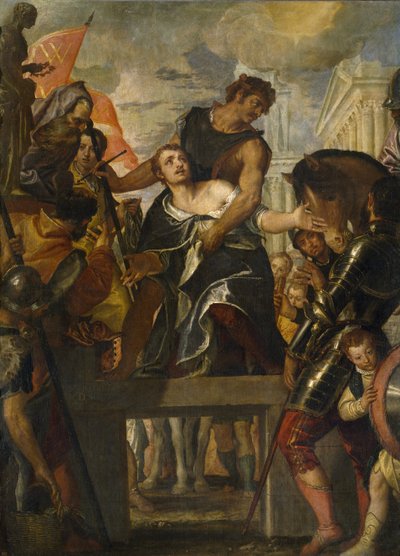 Męczeństwo św. Menasa autorstwa Paolo Veronese