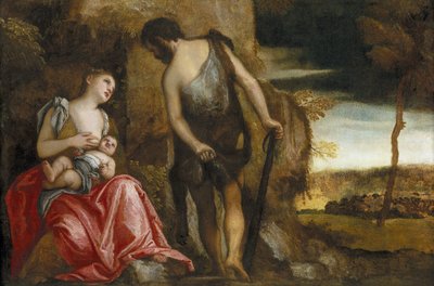 Wędrująca rodzina Kaina autorstwa Paolo Veronese