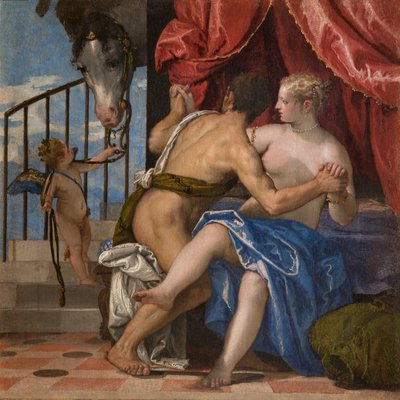 Wenus i Mars, ca. 1575. autorstwa Paolo Veronese