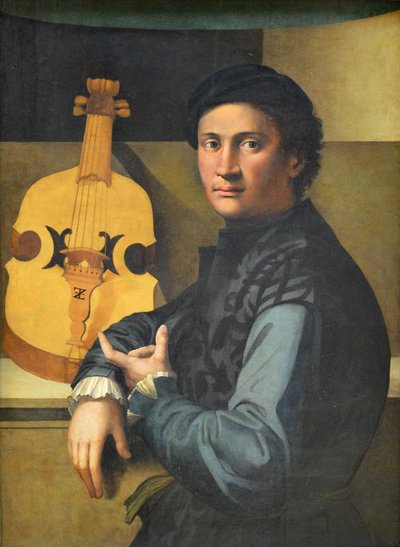 Portret altowiolisty autorstwa Paolo Zacchia the Elder