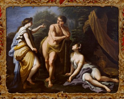Wybór Herkulesa, 1712 autorstwa Paolo de