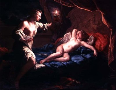 Kupidyn i Psyche autorstwa Paolo di Matteis