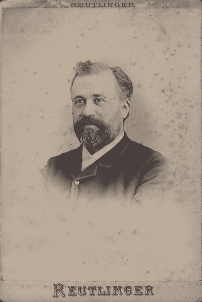 Portret kompozytora Henri Maréchala 1842-1924, 1893. autorstwa Paris . Photo studio Reutlinger