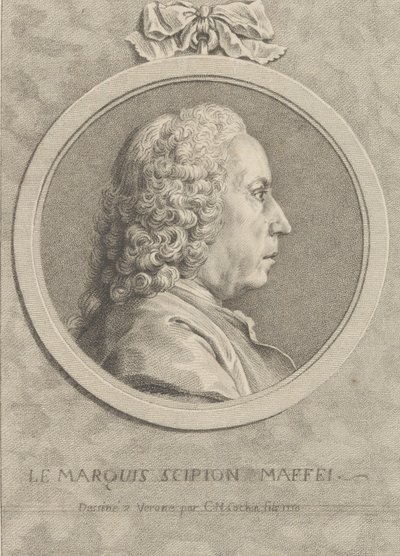 Marka Scipio Maffei, 1750., 1750. autorstwa Pariset