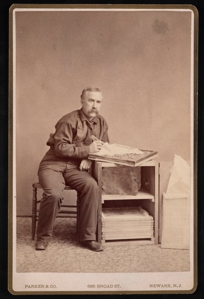 Portret Freda Mathera 1833-1900, przed 1887. autorstwa Parker and Co