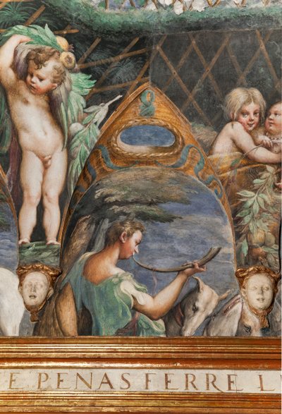 Pokój Diany i Akteona, fragment 2384753 autorstwa Parmigianino