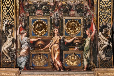 Trzy mądre dziewice i trzy głupie dziewice, fragment 3660863 autorstwa Parmigianino