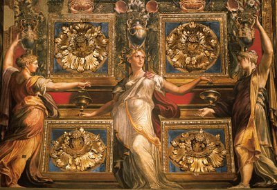 Trzy głupie dziewice, Francesco Mazzola, znany jako Parmigianino autorstwa Parmigianino