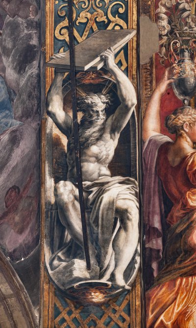 Trzy mądre panny i trzy głupie dziewice autorstwa Parmigianino