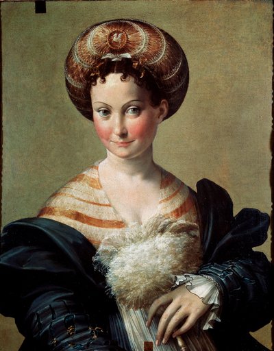 Ulubiony lub turecki niewolnik Obraz Francesco Mazzola Il Parmigianino zwany Parmezanem (1503-1540) ok. 1530 r. niedz 67x53 cm Parma, Galeria Narodowa autorstwa Parmigianino