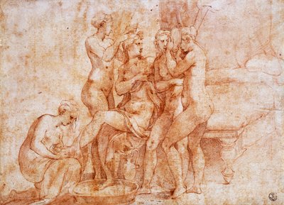 Toaleta Wenus autorstwa Parmigianino