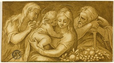 Święta Rodzina z Marią Magdaleną autorstwa Parmigianino