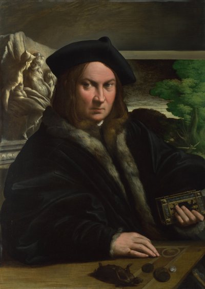 Portret kolekcjonera, ok. 1930 1523. autorstwa Parmigianino