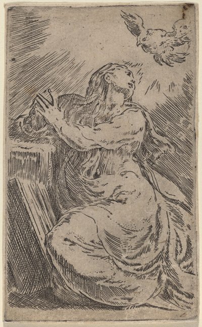 Zwiastowanie autorstwa Parmigianino