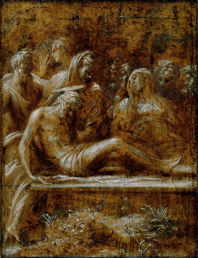Pochówek Chrystusa autorstwa Parmigianino