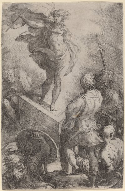 Zmartwychwstanie Chrystusa autorstwa Parmigianino