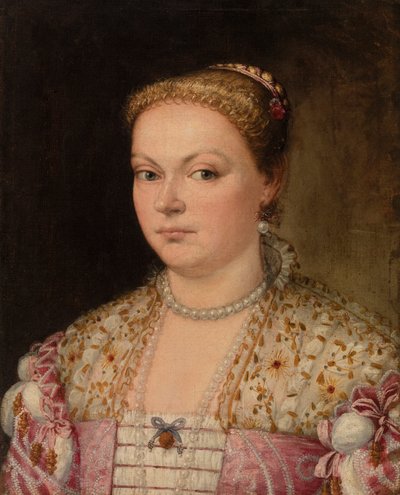 Portret damy autorstwa Parrasio Micheli, Veronese (Paolo Caliari)