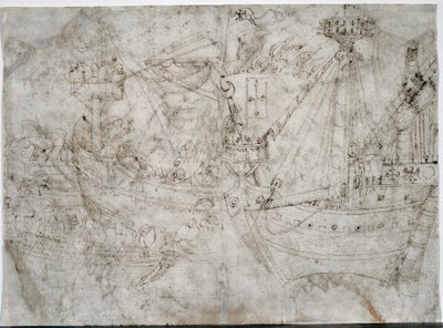 statek kosmiczny, ok. 1410s. autorstwa Parri Spinelli