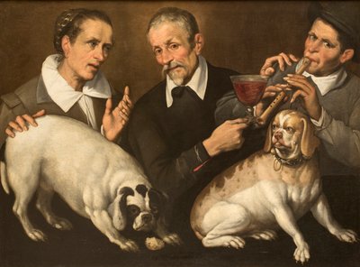 Gracz Zufolo, 1585-1590. autorstwa Passerotti
