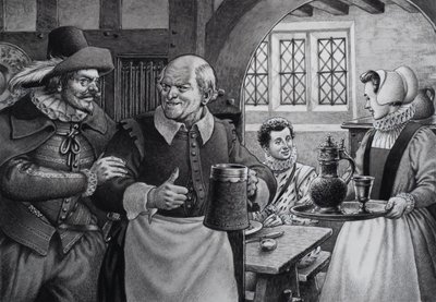 Schlechte Gastfreundschaft von Pat (1907-95) Nicolle