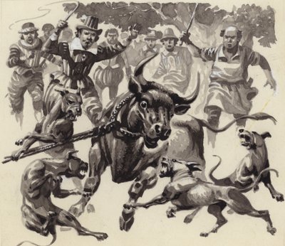 Stierkampf von Pat (1907-95) Nicolle