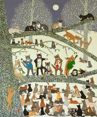 A Resounding Success, 2012 (akryl na perkalu) autorstwa Pat Scott