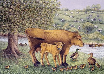 Świeże powietrze (olej na płótnie) autorstwa Pat Scott