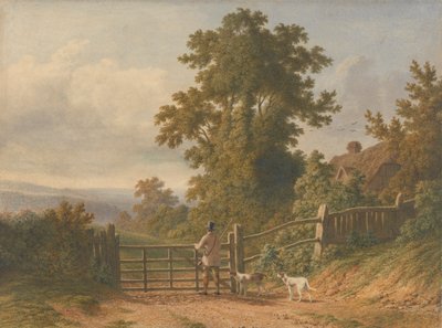 Sportowiec i jego psy autorstwa Patrick Nasmyth